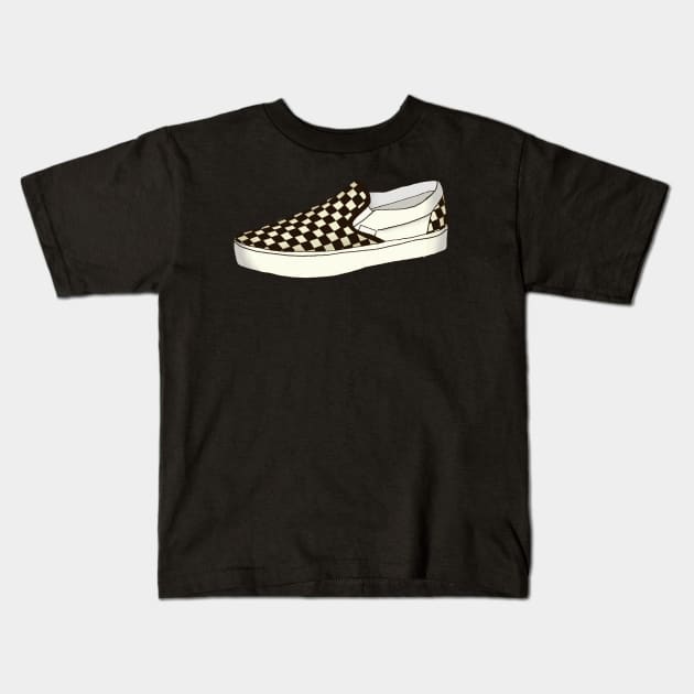 Shoe Kids T-Shirt by lizajambalaya